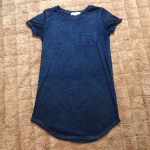 Planet Gold• Faded Blue T-Shirt Dress